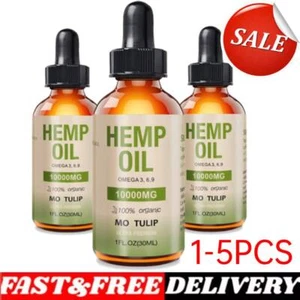 Pure Hemp Organic Hemp Seed Oil 10000MG 30ml Pain Relief, Anxiety Sleep HOT - Bild 1 von 10