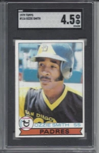 Tarjeta de béisbol 1979 Topps #116 Ozzie Smith San Diego Padres SGC 4,5 inv#AR novato - Imagen 1 de 2