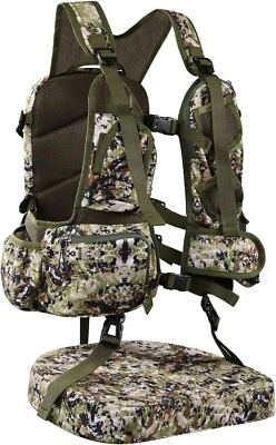 Turkey Hunting Vest with Seat, Game Pouch, Turkey Hunting Gear Accessories - Image 1 of 4