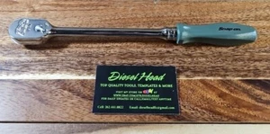*NUEVO* Trinquete de mango largo Snap On 3/8" FHLD80A 100 aniversario COMBATE VERDE - Imagen 1 de 6
