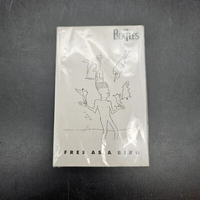 The Beatles Free As A Bird CASSETTE Tape Single SEALED! 1995 Capitol RARE! OOP! - Image 1 of 4