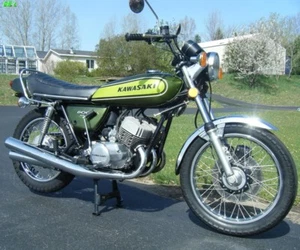 Kawasaki H1e / f / KH500 500 Triple Headstock Decal / VIN tag - Picture 1 of 3