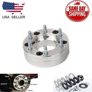 2PCS 2" THICK FORD & LINCOLN 5X135 TO 6X135 CONVERSION ADAPTERS FROM 5 TO 6