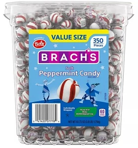 Bobs Sweet Stripes Soft Peppermint Candy | 100% Real Peppermint Delicious Sweet - Picture 1 of 2