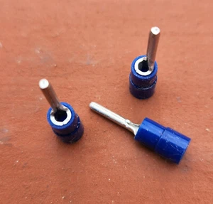 Pkg/78 Thomas & Betts Sta-Kon 14RB-47PT Pin Terminal Vinyl Insulated 16-14 AWG - Picture 1 of 3