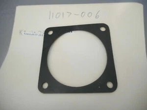 NOS Kawasaki F6 F 6 F7 F 7 1971-1975 OEM Inlet Pipe Gasket 11017-006 - Picture 1 of 2