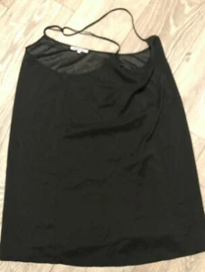 Full Slip Little White Lies schwarz, Größe Large 14-16 Unterwäsche Nachtwäsche Nachthemd - Bild 1 von 1