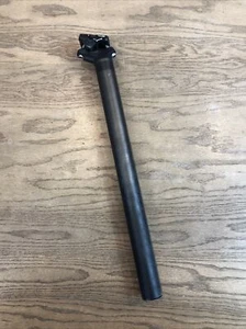 Promax Seatpost 30.9mm x 400mm Black 2 Bolt - Picture 1 of 8