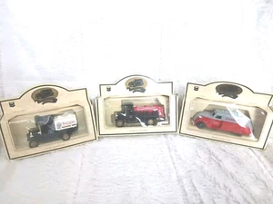 Lot of 3 Chevron Commemorative Die-Cast Metal Replica Trucks Made in England - Picture 1 of 7