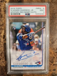 2019 Topps Mystery Redemption VLADIMIR GUERRERO JR Auto Rc PSA 9 Rookie Signed - Picture 1 of 2