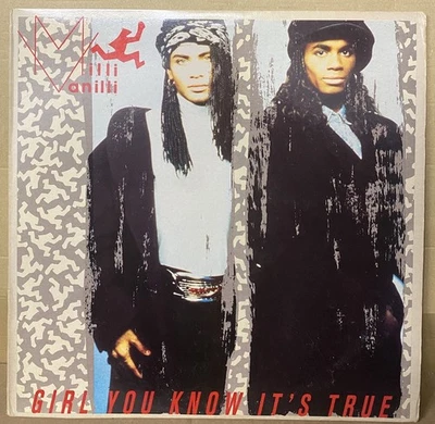 Milli Vanilli - Girl You Know It's True 1989 LP Vinyl Electronic Pop Hip Hop VG+ - Image 1 of 4