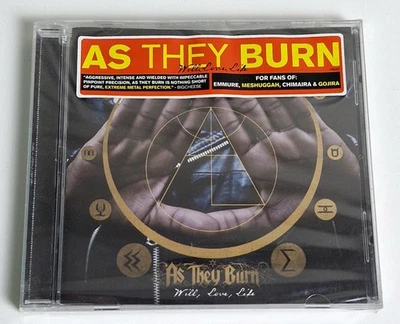 Will, Love, Life by As They Burn (CD, 2013) New Sealed - Deathcore/metalcore  - Image 1 of 2