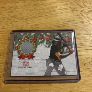 Topps Holiday 2022 - Mega caja reliquias Oneil Cruz #WRC-OC (MEM, RC) - Imagen 1 de 2