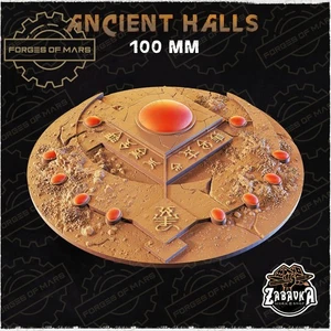 Bases - Space Elves Ancient Halls - Round 100mm (x1) - Picture 1 of 1