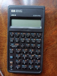 Vintage Hewlett Packard HP-20S Scientific Calculator 1987 Tested Working - Picture 1 of 2