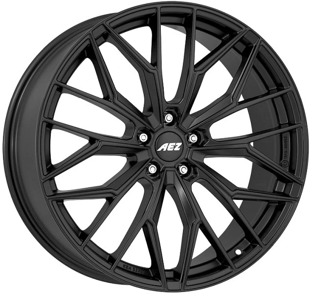 4x Winterräder AEZ Porto black für AUDI A4 B9 B9 ABE  18 Zoll Felgen 245 - Bild 1 von 1