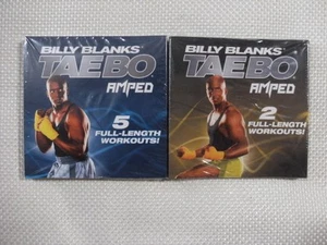 Billy Blanks Taebo Amped DVD sets 2 et 5 entraînements complets ! GAIAM 2007 - NEUF - Photo 1/3