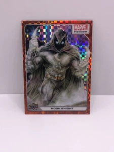 Moon Knight 2023 Upper Deck Marvel Platinum Orange Checkers Parallel #24/33 - Bild 1 von 2