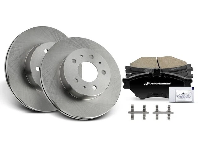 Front Brake Pad and Rotor Kit 73PZNC98 for Ford Crown Victoria 1997 1996 1995 — 第 1/1 张图片