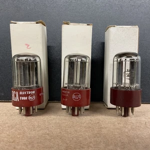 RCA Elektronenröhre Modell 5691 Menge 3 Brandneu - Bild 1 von 7