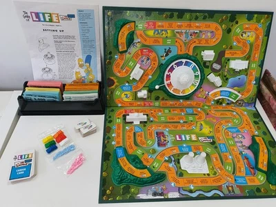 The Game Of Life The Simpsons Edition Board Game Milton Bradley MB 2004 Complete - Image 1 of 4