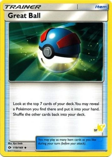 Great Ball - 57 - Uncommon - Battle Academy: Pikachu Deck - Near Mint - Image 1 of 1