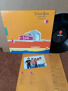 TOSHIYUKI HONDA & THE NEW BURNING WAVE - SEPTEMBER LP Japanese 80s JAZZ M- Ins - Imagen 1 de 6