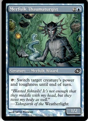 MTG Merfolk Thaumaturgist NEARMINT NM / Magic The Gathering : Planar Chaos - Image 1 of 2