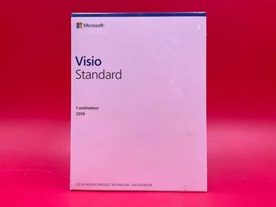 Microsoft Visio 2019 Standard French D86-05831 ✅❤️️✅❤️️ BRAND NEW! SEALED! - Image 1 of 4