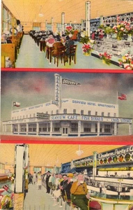 Douvry's Seaview Café en Galveston TX 1943 - Imagen 1 de 1