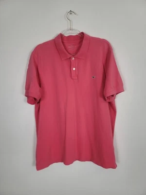 Camisa Polo Vineyard Vines Para Hombre XL Rosa Salmón Rendimiento Golf Elastizada Foto 1 de 4
