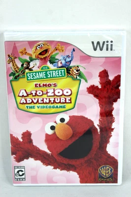 Videojuego Nintendo Wii Sesame Street Elmo's A-to-Zoo Adventure * Nuevo y Precintado Foto 1 de 4