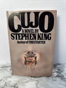 Stephen King Novel Cujo Hard Back Book. - Picture 1 of 7