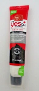 Yes To Tomatoes Clear Skin Detoxifying Charcoal Peel - Off Face Mask - 2 Fl Oz - Picture 1 of 3