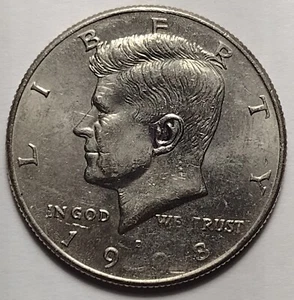 1998-D Struck Through Grease Error Half Dollar - Picture 1 of 2