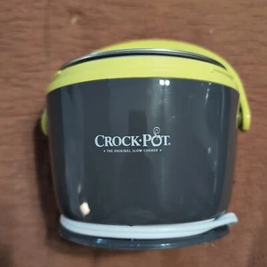 Mini Crock-Pot 20 Oz Model #SCCPLC200-GY 120V Slow-Cooker Lunch With Handle - Picture 1 of 7
