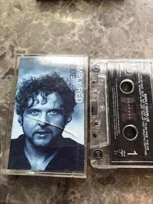 Simply Red - Blue - Cassette Tape - NMint 1998 Warner bros  - Image 1 of 2