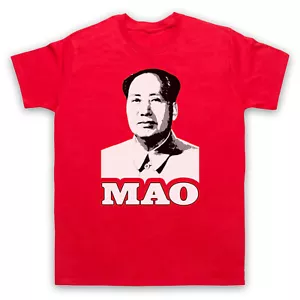 CHAIRMAN MAO ZEDONG TSE-TSUNG UNOFFICIAL CHINESE LEADER MENS & WOMENS T-SHIRT - Picture 1 of 23