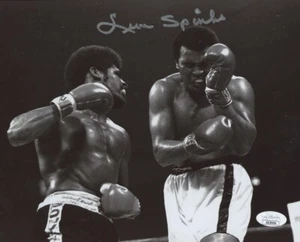 Leon Spinks Boxing Champion Signed 8x10 Photo PSA COA Muhammad Ali F - Picture 1 of 1