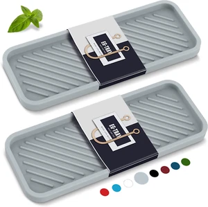 Sink Organizer Tray,Sponge Holder for Kitchen, Bathroom Counter Tray Sponge Cadd - Picture 1 of 8