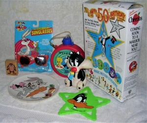 Vintage Warner Bro's Loony Tunes verschiedene Sammlerstücke Lot Bugs Bunny, Plus+++ - Bild 1 von 3