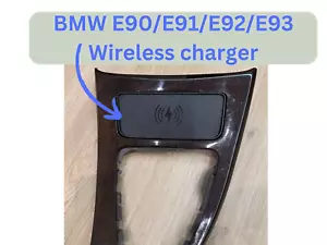 BMW E90/E91/E92/E93 Wireless Phone Charger – Ashtray/Storage Box Replacement - Picture 1 of 5