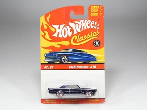 HOT WHEELS - Classics Series 1 - 2 - 1965 Pontiac GTO - Purple - MOC - Imagen 1 de 5