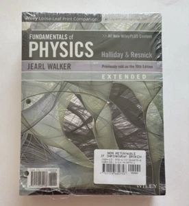 Fundamentals of Physics Extended Loose Leaf by Halliday David Resnick Robert New - Imagen 1 de 3