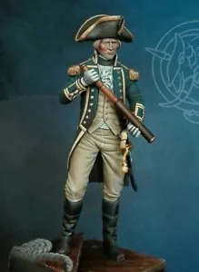 Oficial de la Royal Navy 1795-1812 miniatura pintado juguete soldado preventa | arte - Imagen 1 de 4