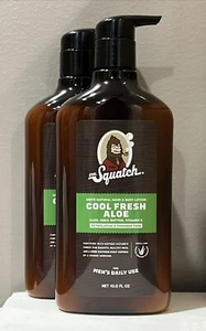2 Dr. Squatch lozione mani e corpo uomo cool fresco aloe 10 oz - Foto 1 di 2