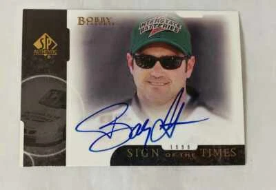 1999 SP Authentic Bobby Labonte Sign of the Times Autograph Single Card - Image 1 of 2