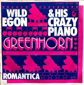 Wild Egon & His Crazy Piano - Greenhorn - Vinyl 7" 45T (Single) - Picture 1 of 1