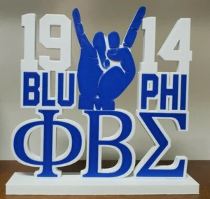 PHI BETA SIGMA Fraternity Greek Signature Decoration II - Picture 1 of 6