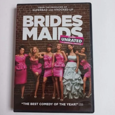 Bridesmaids DVD Unrated And Theatrical Edition 2011 Comedy Universal Studios - Image 1 of 4